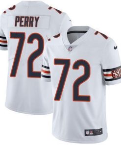 Nike Chicago Bears #72 William Perry White Men's Stitched NFL Vapor Untouchable Limited Jersey Men's