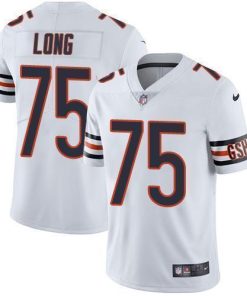 Nike Chicago Bears #75 Kyle Long White Men's Stitched NFL Vapor Untouchable Limited Jersey Men's