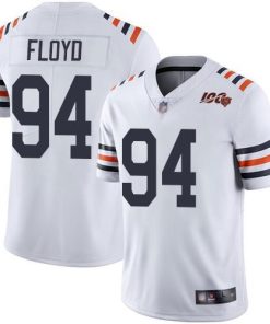 Nike Chicago Bears #94 Leonard Floyd White Alternate Men's Stitched NFL Vapor Untouchable Limited 100th Season Jersey Men's