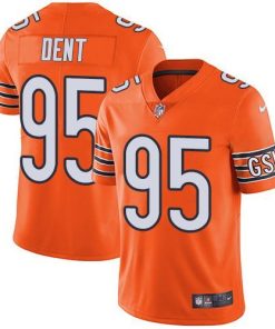 Nike Chicago Bears #95 Richard Dent Orange Men's Stitched NFL Limited Rush Jersey Men's
