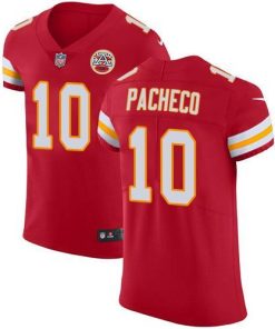 Nike Chiefs #10 Isiah Pacheco Red Team Color Men's Stitched NFL Vapor Untouchable Elite Jersey