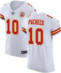 Nike Chiefs #10 Isiah Pacheco White Men's Stitched NFL Vapor Untouchable Elite Jersey