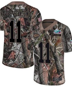 Nike Chiefs #11 Marquez Valdes-Scantling Camo Super Bowl LVII Patch Men's Stitched NFL Limited Rush Realtree Jersey