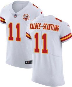 Nike Chiefs #11 Marquez Valdes-Scantling White Men's Stitched NFL Vapor Untouchable Elite Jersey