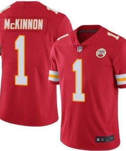 Nike Chiefs #1 Jerick McKinnon Red Team Color Men's Stitched NFL Vapor Untouchable Limited Jersey