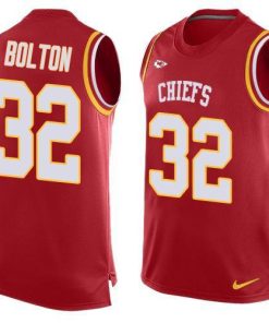 Nike Chiefs #32 Nick Bolton Red Team Color Men's Stitched NFL Limited Tank Top Jersey