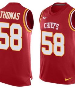 Nike Chiefs #58 Derrick Thomas Red Team Color Men's Stitched NFL Limited Tank Top Jersey