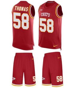 Nike Chiefs #58 Derrick Thomas Red Team Color Men's Stitched NFL Limited Tank Top Suit Jersey