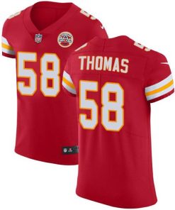Nike Chiefs #58 Derrick Thomas Red Team Color Men's Stitched NFL Vapor Untouchable Elite Jersey