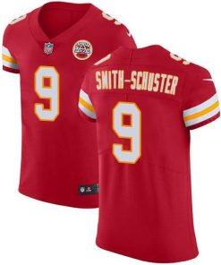 Nike Chiefs #9 JuJu Smith-Schuster Red Team Color Men's Stitched NFL Vapor Untouchable Elite Jersey