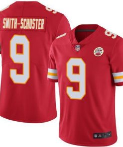 Nike Chiefs #9 JuJu Smith-Schuster Red Team Color Men's Stitched NFL Vapor Untouchable Limited Jersey