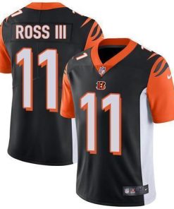 Nike Cincinnati Bengals #11 John Ross III Black Team Color Men's Stitched NFL Vapor Untouchable Limited Jersey Men's