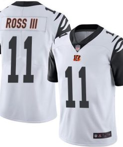 Nike Cincinnati Bengals #11 John Ross III White Men's Stitched NFL Limited Rush Jersey Men's