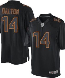 Nike Cincinnati Bengals #14 Andy Dalton Black Men's Stitched NFL Impact Limited Jersey Men's