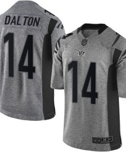 Nike Cincinnati Bengals #14 Andy Dalton Gray Men's Stitched NFL Limited Gridiron Gray Jersey Men's