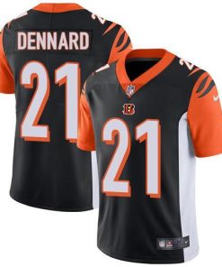 Nike Cincinnati Bengals #21 Darqueze Dennard Black Team Color Men's Stitched NFL Vapor Untouchable Limited Jersey Men's