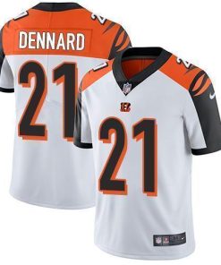 Nike Cincinnati Bengals #21 Darqueze Dennard White Men's Stitched NFL Vapor Untouchable Limited Jersey Men's