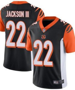 Nike Cincinnati Bengals #22 William Jackson III Black Team Color Men's Stitched NFL Vapor Untouchable Limited Jersey Men's
