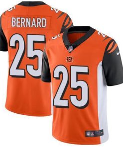 Nike Cincinnati Bengals #25 Giovani Bernard Orange Alternate Men's Stitched NFL Vapor Untouchable Limited Jersey Men's