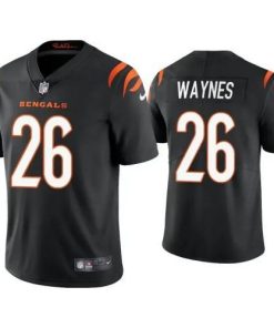 Nike Cincinnati Bengals #26 Trae Waynes Black Nike Vapor Limited Jersey Men's