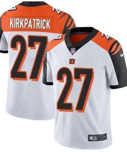 Nike Cincinnati Bengals #27 Dre Kirkpatrick White Men's Stitched NFL Vapor Untouchable Limited Jersey Men's