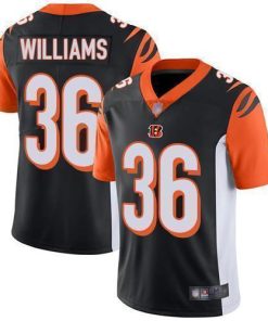 Nike Cincinnati Bengals #36 Shawn Williams Black Team Color Men's Stitched NFL Vapor Untouchable Limited Jersey Men's