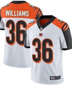 Nike Cincinnati Bengals #36 Shawn Williams White Men's Stitched NFL Vapor Untouchable Limited Jersey Men's