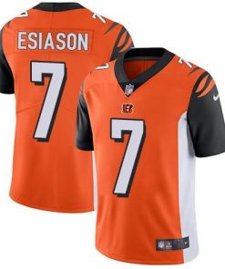 Nike Cincinnati Bengals #7 Boomer Esiason Orange Alternate Men's Stitched NFL Vapor Untouchable Limited Jersey Men's