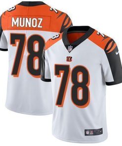 Nike Cincinnati Bengals #78 Anthony Munoz White Men's Stitched NFL Vapor Untouchable Limited Jersey Men's