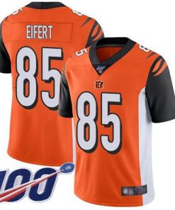 Nike Cincinnati Bengals #85 Tyler Eifert Orange Alternate Men's Stitched NFL 100th Season Vapor Limited Jersey Men's