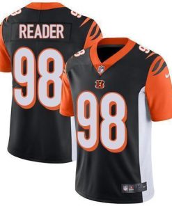 Nike Cincinnati Bengals #98 D.J. Reader Black Team Color Men's Stitched NFL Vapor Untouchable Limited Jersey Men's