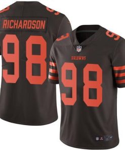 Nike Cleveland Browns #98 Sheldon Richardson Brown Men's Stitched NFL Limited Rush Jersey Men's