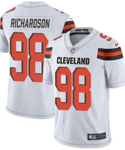 Nike Cleveland Browns #98 Sheldon Richardson White Men's Stitched NFL Vapor Untouchable Limited Jersey Men's