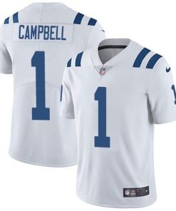 Nike Colts #1 Parris Campbell Men's Nike White Retired Player Limited Jersey