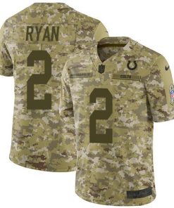 Nike Colts #2 Matt Ryan Camo Men's Stitched NFL Limited 2018 Salute To Service Jersey