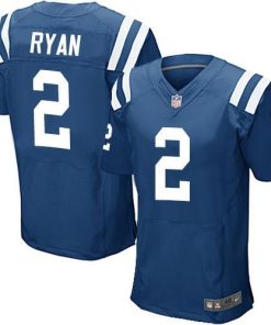 Nike Colts #2 Matt Ryan Royal Blue Team Color Men's Stitched NFL Vapor Untouchable Elite Jersey