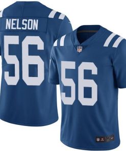 Nike Colts #56 Quenton Nelson Royal Blue Team Color Men's Stitched NFL Vapor Untouchable Limited Jersey