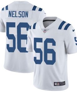 Nike Colts #56 Quenton Nelson White Men's Stitched NFL Vapor Untouchable Limited Jersey
