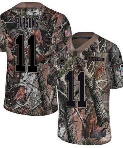 Nike Cowboys #11 Micah Parsons Camo Men's Stitched NFL Limited Rush Realtree Jersey