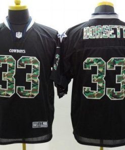 Nike Cowboys #33 Tony Dorsett Black Men's Stitched NFL Elite Camo Fashion Jersey