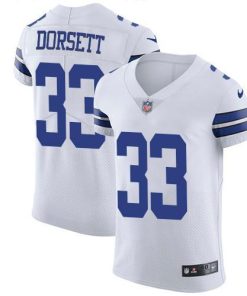 Nike Cowboys #33 Tony Dorsett White Men's Stitched NFL Vapor Untouchable Elite Jersey