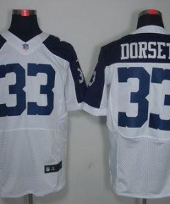 Nike Cowboys #33 Tony Dorsett White Thanksgiving Throwback Men's Stitched NFL Elite Jersey