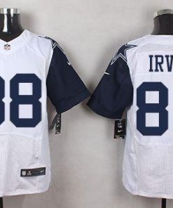 Nike Cowboys #88 Michael Irvin White Men's Stitched NFL Elite Rush Jersey