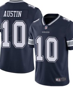 Nike Dallas Cowboys #10 Tavon Austin Navy Blue Team Color Men's Stitched NFL Vapor Untouchable Limited Jersey Men's
