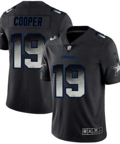 Nike Dallas Cowboys #19 Amari Cooper Black Men's Stitched NFL Vapor Untouchable Limited Smoke Fashion Jersey Men's