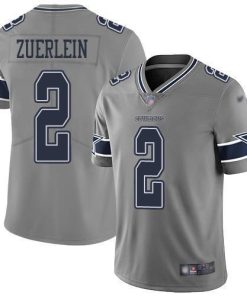 Nike Dallas Cowboys #2 Greg Zuerlein Gray Men's Stitched NFL Limited Inverted Legend Jersey Men's