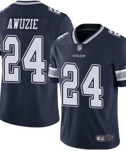 Nike Dallas Cowboys #24 Chidobe Awuzie Navy Blue Team Color Men's Stitched NFL Vapor Untouchable Limited Jersey Men's