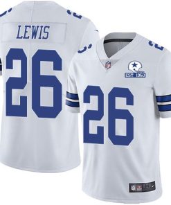 Nike Dallas Cowboys #26 Jourdan Lewis White Men's Stitched With Established In 1960 Patch NFL Vapor Untouchable Limited Jersey Men's
