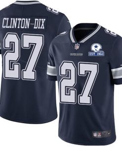 Nike Dallas Cowboys #27 Ha Ha Clinton-Dix Navy Blue Team Color Men's Stitched With Established In 1960 Patch NFL Vapor Untouchable Limited Jersey Men's