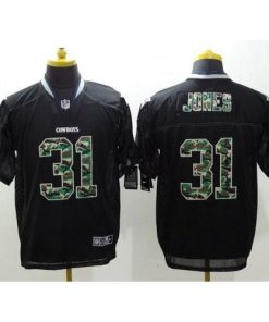 Nike Dallas Cowboys #31 Byron Jones Black Men's Stitched NFL Elite Camo Fashion Jersey Men's